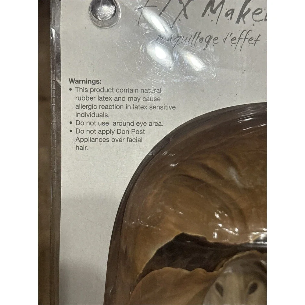 Vintage 2006 Famous Don Post Studios Werewolf Latex Mask New